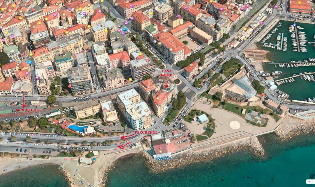 Mansarda luminosa in centro sul mare - Attic by sea Apartment Sanremo Exterior foto